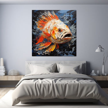 Tropical Fish Acrylic Painting